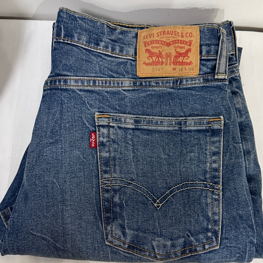 Levi's Classic Blue Denim Jeans